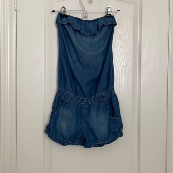 Garage Denim / Jean Romper - Picture 1 of 6
